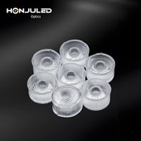 Lentille LED Plano-Concave en PMMA à Haute Transmission Lumineuse et Haute Efficacité, Indice de Protection IP65, Angle de Faisceau 10x60, Prise en Charge de la Personnalisation