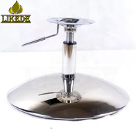 Base de chaise pivotante chromée robuste à 5 étoiles en métal pour mobilier de bureau, de salle de jeux et de salle de réunion