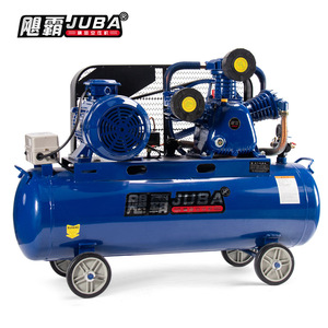 Compresor de Aire Industrial Juba 5.5Kw 380V Tipo Pistón Lubricado con Aceite, con Tanque y Ruedas - Product Image 4