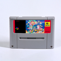 Nouveau Super Bomberman 1-5 Jeux de cartes Version EUR One Window SNES Cartouche de jeu vidéo TV 16 bits