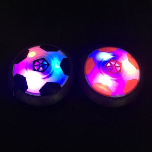 Balón de Fútbol Flotante Eléctrico Iluminado de 11.5 cm con Luz Intermitente y Cojín de Aire, Juguete para Niños y Adultos, Juego en Interiores - Product Image 2