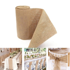 Kaki 30cm Largeur Lin Vintage <span class=keywords><strong>Jute</strong></span> Naturel Rustique <span class=keywords><strong>Toile</strong></span> <span class=keywords><strong>De</strong></span> <span class=keywords><strong>Jute</strong></span> Chemin <span class=keywords><strong>De</strong></span> <span class=keywords><strong>Table</strong></span> Art <span class=keywords><strong>Déco</strong></span> Tissé Décoration pour La Maison et l'Hôtel - Product Image 2