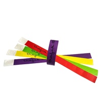 Bracelet jetable en papier Tyvek résistant aux déchirures, promotionnel pour Noël