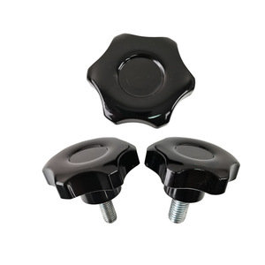 Black Bakelite Hexagonal Handle M10x63 M18x63 Cabinet Furniture Knob Geometric Shape KH-485 - Product Image 4