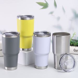 Nouvelle conception, gobelet isotherme de style américain de 30 oz, en acier inoxydable 304, à double paroi, isolé sous vide, grande capacité, pour l'extérieur, pour la voiture - Product Image 2