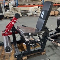 Machine Commerciale Multifonctionnelle d'Extension et de Flexion des Jambes, Presse à Jambes, Prix de Gros, Équipement de Fitness Commercial pour Salle de Sport