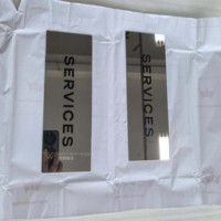 Letrero Metálico Personalizado Multiproceso, Espejo UV, Acero Inoxidable Pulido, Placa Grabada, Letrero para Tienda Interior/Exterior, Ecológico y Fácil de Instalar