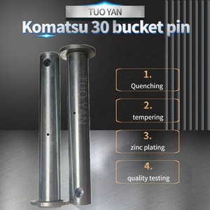 Pasokan Pabrik Suku Cadang Mini Excavator <span class=keywords><strong>Komatsu</strong></span> 30 Pin Bucket Harga Murah Pin Connecting Rod <span class=keywords><strong>Komatsu</strong></span> PC30 - Product Image 3