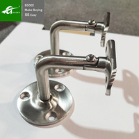 Usine Egoee Vente en gros Moulage d'acier inoxydable personnalisé Main courante d'escalier moderne Accessoires SS3304/316 Support de garde-corps Tuyau/tube