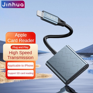 Jinghua เครื่องอ่านการ์ดโทรศัพท์มือถือ <span class=keywords><strong>SD</strong></span> + TF ช่องเสียบการ์ดแบบคู่เครื่องอ่านการ์ดโทรศัพท์มือถือสำหรับเสียบและใช้งานโทรศัพท์มือถือ - Product Image 1