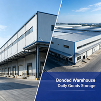 Bâtiment d'entrepôt/atelier moderne en structure acier sur mesure |   Entrepôt de stockage préfabriqué en acier léger pour usage industriel