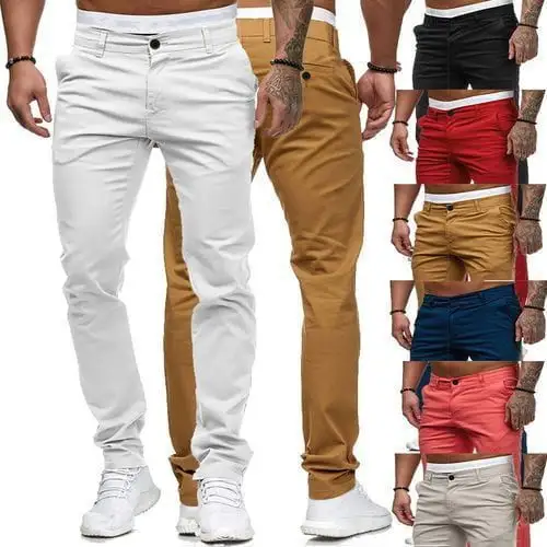 Pantalons jeans pour hommes de qualité vintage bouton fly slim skinny blanc vêtements pour hommes pantalons jeans