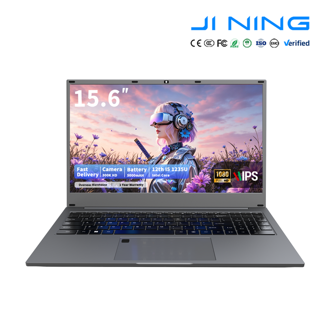 New 15.6" Laptop Intel I5 1235U 10 Core IPS 1080P RAM 8GB/16GB 512GB SSD Fingerprint 1-Year Warranty Business Wireless