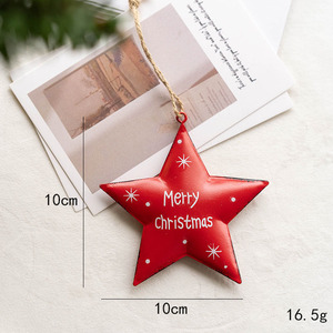 2025 Año Nuevo artesanía campana decoración Navidad Metal colgante para árbol UV impreso nuevo artículo cosas - Product Image 6