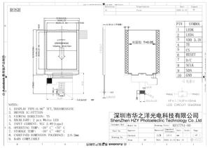 1.77 İnç <span class=keywords><strong>LCD</strong></span> <span class=keywords><strong>TFT</strong></span> Ekran 128*160 Çözünürlük RGB <span class=keywords><strong>TFT</strong></span> <span class=keywords><strong>LCD</strong></span> Ekran İnce Film Transistörlü Renkli Ekran Modülleri - Product Image 4
