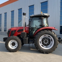 Tractor Agrícola Chino de 160 hp, 4x4, Tractor Grande de 160 CV, Tractor Pesado para Agricultura