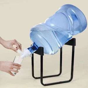 Tragbarer Rutschfester Metall-Drahtständer für 3-Gallonen- und 5-Gallonen-Wasserflaschen, Mobiler Getränkehalter und Flaschenständer - Product Image 6