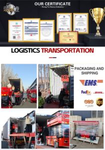 Piattaforma di Lavoro Aerea Idraulica Pieghevole Elettrica in Acciaio Rong Yu GTJZ-6 Certificata CE con Sollevamento a Forbice e Rimorchio per Sollevamento Persone - Product Image 5