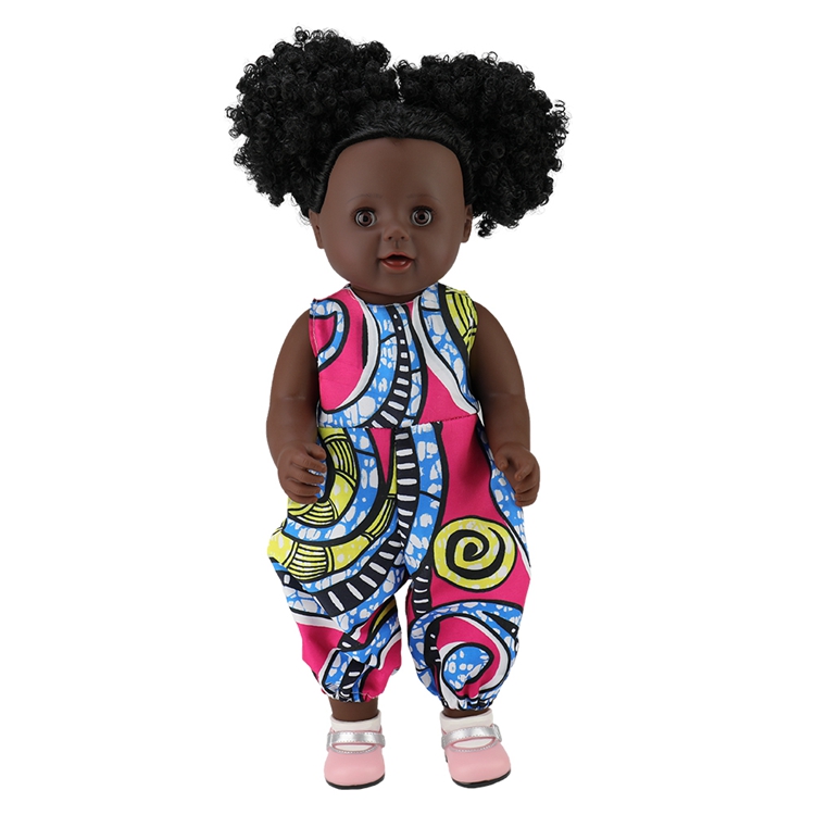 Nathaniel, волосы на заказ, 18 дюймов, Милая Черная кукла, оптовая продажа, пластиковые детские куклы для продажи