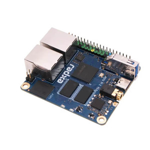 Scheda di Sviluppo Risha Radxa ROCK <span class=keywords><strong>Pi</strong></span> <span class=keywords><strong>E</strong></span> RK3328 con CPU Quad Core, WiFi4/5, EMMC - Product Image 1