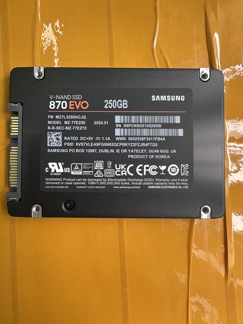New Ltop SSD 870 EVO 2.5 Inch SATA 3 Ssd 250gb 500gb 1tb 2tb 4TB SATA3 SSD Internal Hard Drive for Pc Drives