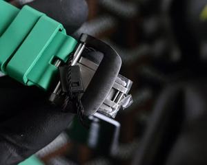 Nouvelle montre mécanique sportive de haute qualité à tourbillon haut de gamme avec bracelet vert, très vendue - Product Image 6