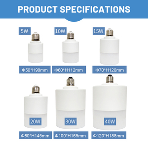 Ampoule LED Intelligente Haute Puissance à Culot E27, Prix Abordable, 10W, 20W, 30W, 40W, Haut Lumen, de Qualité Supérieure, Fabriquée en Chine - Product Image 2