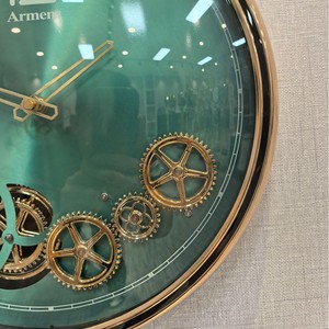 Modern Minimalist Round Wall <b>Clock</b> Battery Powered Quartz <b>Clock</b> For Living Room Home Decor 2024 Style Single Face - Product Image 3