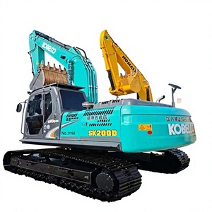 Original Hydraulic 20 Ton Used Crawler Excavator 2023 Hino Engine Japan Brand Kobelco SK210LC SK140 SK200 Pump Excellent - Product Image 1