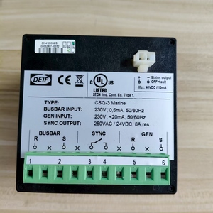 Synchroscope multifonction DEIF CSQ-3 230V. Neuf et original. En stock. Prix négocié. - Product Image 2