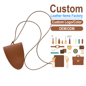Clip Magnético para Gafas de Sol de Cuero PU con Cordón, Soporte Antipérdida para Lentes, Fabricación Personalizada OEM/ODM, Esencial para Viajes - Product Image 2