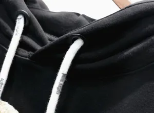 Giyim fabrikası erkekler ve kadınlar özel şönil nakış yama Hoodie