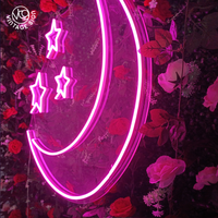 Mode Led Neon Sign Record Gelukkige Momenten Teken Hoge Licht Aanpassen Neon Teken Voor Bed Kamer Schenden Kleur Licht