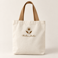 Sacs fourre-tout en coton 100 % naturel recyclé, très demandés, écologiques, avec poignées en tissu, sacs de courses en toile vierges avec logo personnalisé imprimé