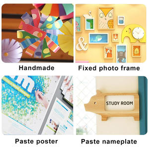 Vente directe d'usine Ruban adhésif double face industriel bon marché avec tissu porteur - Product Image 3