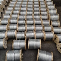 Kawat Baja Karbon Galvanis 6x19 WS IWRC Kabel Baja Tali Jangkar Kawat Penahan Tali Derek Pengangkat Kelautan