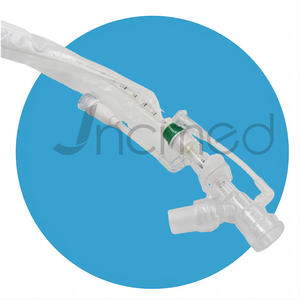 สายเชื่อมต่อแบบ Y มีฝาปิดสำหรับใช้ทางการแพทย์เป็นมิตรกับสิ่งแวดล้อมผ่านการรับรองขนาด10fr-18fr - Product Image 4