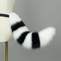 Ensemble serre-tête et queue de renard Leton, en peluche, style KC, accessoires de cosplay Lolita pour femmes adultes