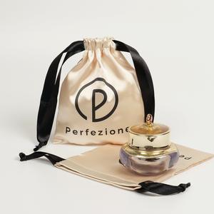 Sac à cheveux en satin doux personnalisé avec cordon de serrage pour le rangement des cheveux, des bijoux, des cosmétiques et des <span class=keywords><strong>sous</strong></span>-vêtements à la maison avec impression de logo, cadeau <span class=keywords><strong>bonnet</strong></span> - Product Image 3