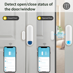 <span class=keywords><strong>HomeKit</strong></span> inalámbrico Zigbee LED <span class=keywords><strong>Sensor</strong></span> de ventana de puerta <span class=keywords><strong>Sensor</strong></span> de contacto alimentado por batería para seguridad de hogar inteligente hecho ABS - Product Image 3