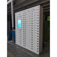 Système de casier à colis électronique personnalisé avec fonction de mesure d'objet paiement et commande de vente casier intelligent livraison de colis