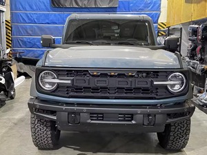 Parrilla delantera estilo Raptor para <span class=keywords><strong>Ford</strong></span> <span class=keywords><strong>BRONCO</strong></span> 2021-2025 plástico ABS <span class=keywords><strong>gris</strong></span> con parrillas de coche de nueva condición ligera - Product Image 5