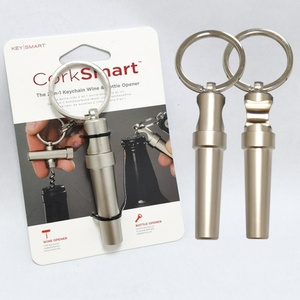 Factory <b>Personalized</b> Customized 2-in-1multifunctional Wine Bottle Opener <b>Keychain</b> Custom logo - Product Image 2