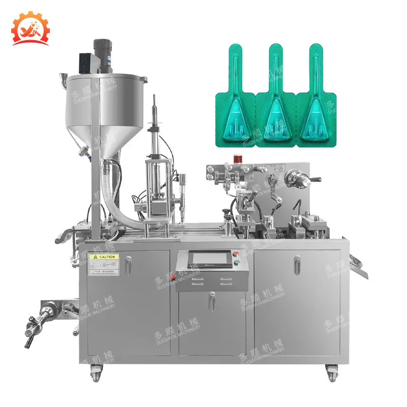 DPP-115+ GMP Standard Multi Function Wide Use Drinking Water Mouth Wash Liquid Blister Package Machine China Made
