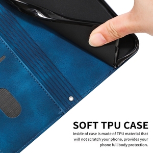 Étui portefeuille en cuir Fashion Line pour Samsung Galaxy S25 S24 S23 Ultra S22 Plus S21 FE <span class=keywords><strong>Xcover</strong></span> 5 <span class=keywords><strong>4</strong></span> Pro 2 6 Pro A06 A16 Housse à rabat - Product Image 6