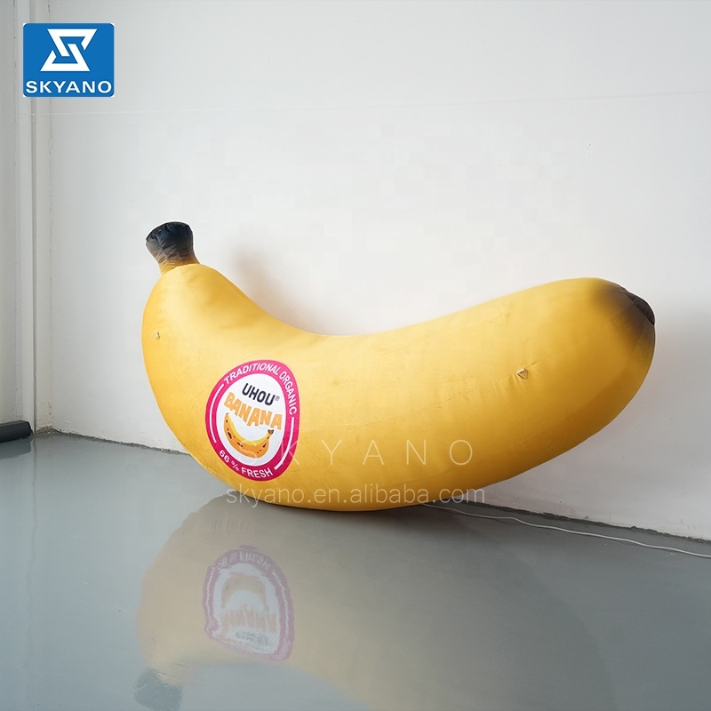 OUDQFCJ 2 Pièces Banane Gonflable, 68CM Gonflable Banane Piscine Flotteur PVC, Jouet Gonflable pour Enfant Adulte Piscine Accessoires Plage D'été Décorations Carnaval Halloween Soirées à Thème