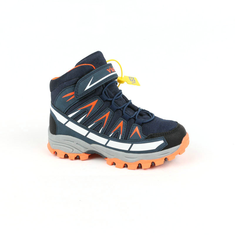 Стильные теплые детские зимние ботинки без шнурков, высокие кроссовки для мальчиков для детей