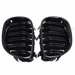 Rejillas Delanteras Deportivas Negras Brillantes para BMW E60 E61 2003 2004 2005 2006 2007 2008 2009 2010 M5 Accesorios - Product Image 4