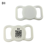 Langlebiger Silikon NFC QR-Code Pet Dog ID Tag