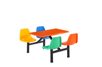 Prix d'usine, vente en gros, tables et chaises de salle à manger modernes pour restaurants, cantines scolaires, bois et acier inoxydable